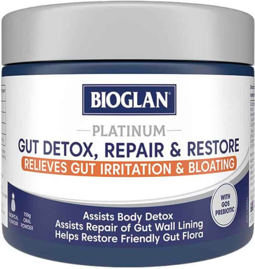Bioglan Platinum Gut Detox Repair & Restore 150g x 3 Pack = 450g